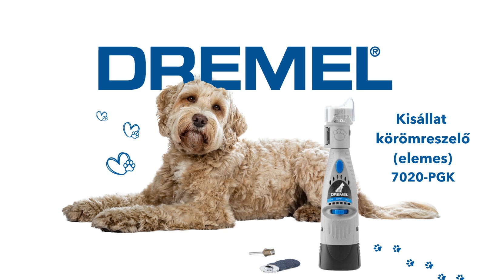 DREMEL® Körömreszelő készlet kisállatoknak (7020-PGK)